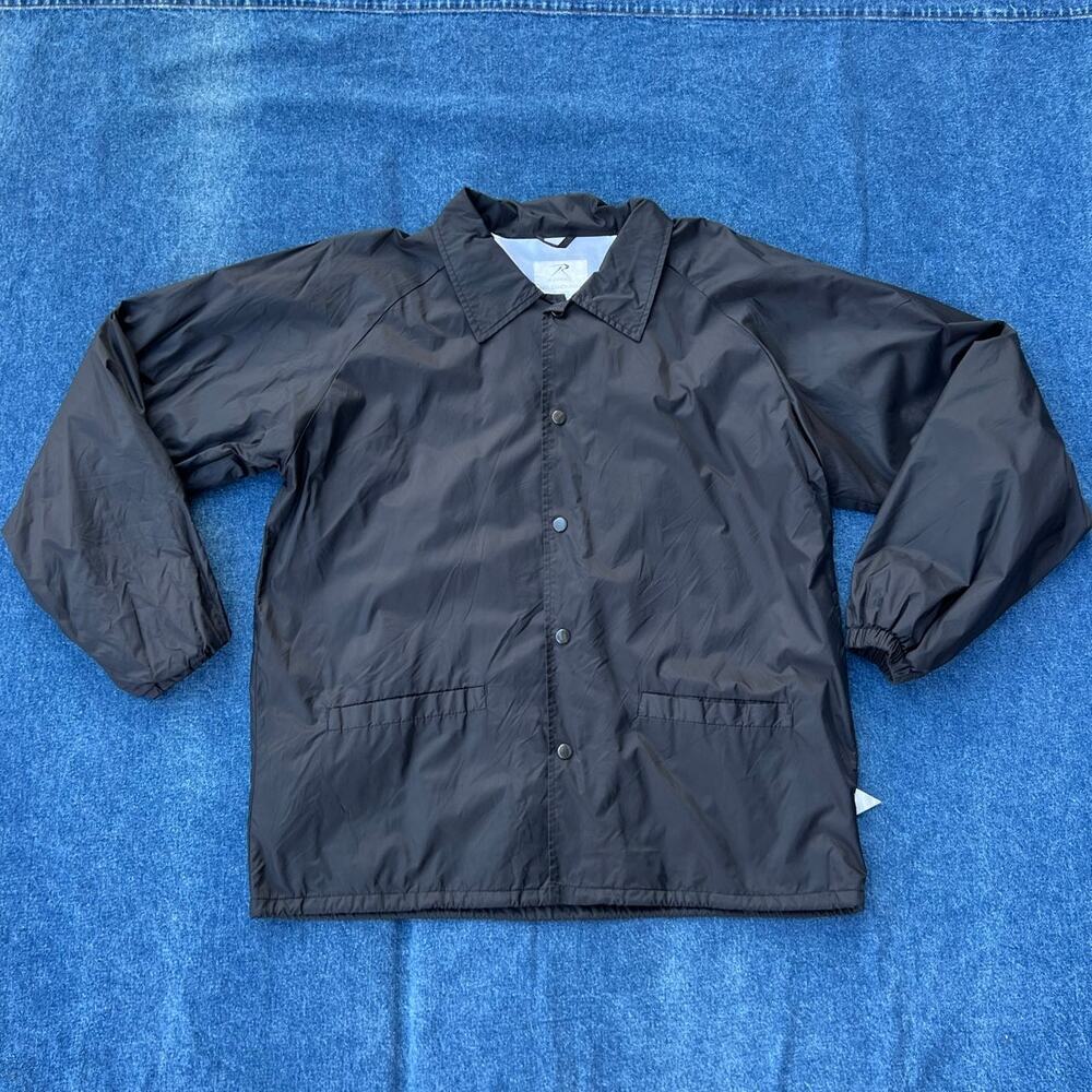 Rothco Security lined button up windbreaker jacket - image 2